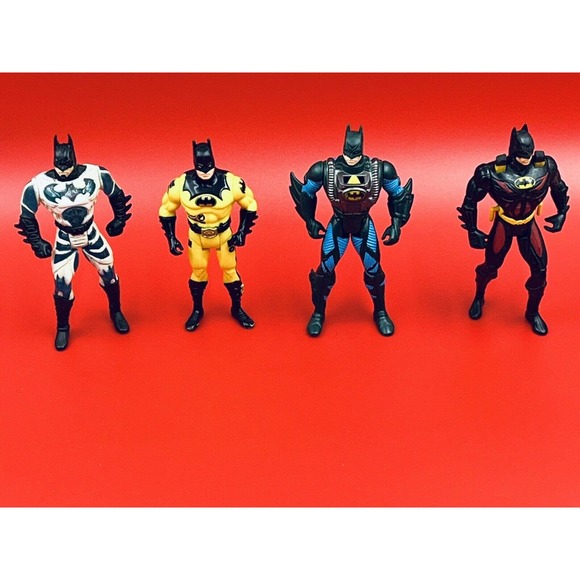 DC Comics Toys Kenner Batman Action Figures Dc Comics Lot Of 4